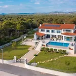 Villa Luxury Sea Whisper Steps From With Indoor & Outdoor Pools Near Sibenik