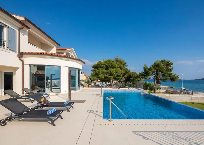 וילה Luxury Sea Whisper With Private Pool, Sauna, Jacuzzi And Gym By The Sea -